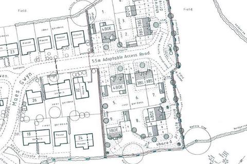 Land, in Development Land at Llanfair Caereinion, £295,000