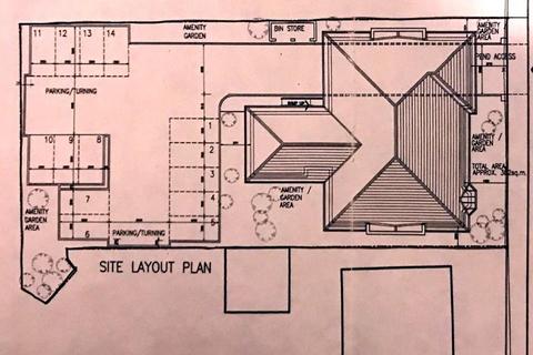 Land, in Brown Street, £110,000