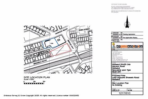 Land, in Brussels Road, £180,000