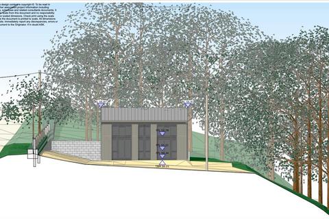 Studio, in Rose Ash, £250,000