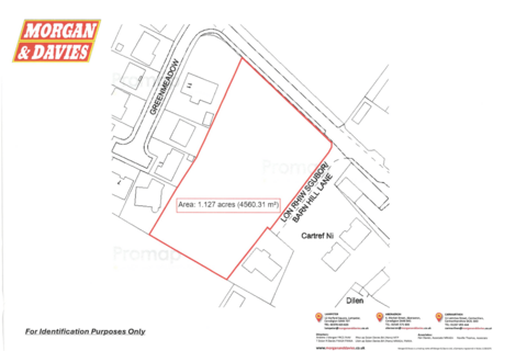 Land, in Barn Hill Lane, £325,000