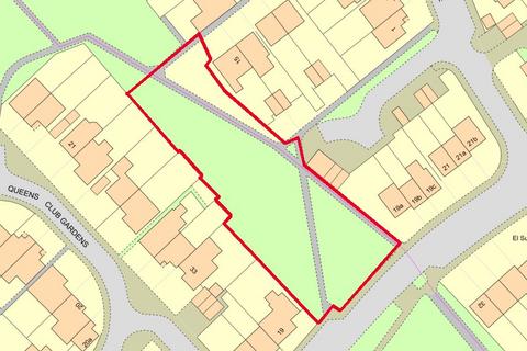 Land, in Land Between 19 & 19A Brook Road, £14,000