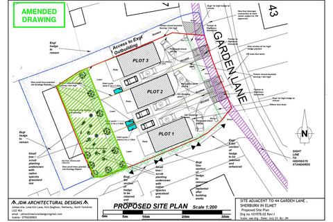 Land, in Garden Lane, £330,000