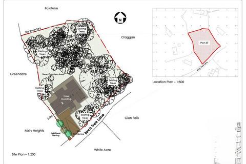 Land, in Birch Tree Lane, £275,000