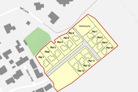 Land, in Manor Way, £340,000