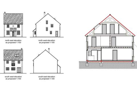 Land, in Steventon New Road, £135,000