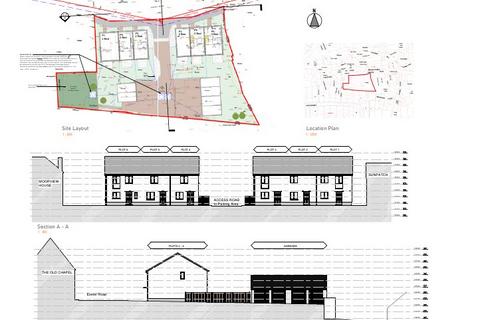 Land, in Exeter Road, £375,000