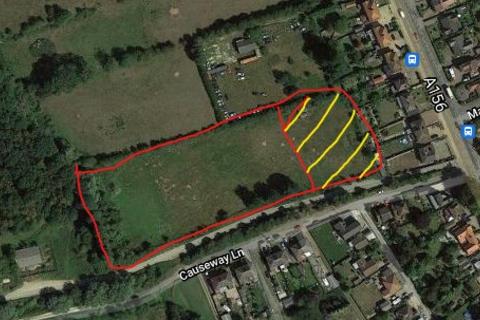 Land, in Lea Road, £450,000