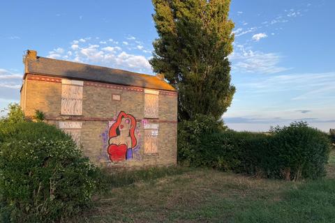 Land, in Derelict Farmhouse at Benwick Road, £95,000