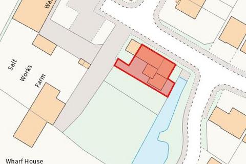 Land, in 18 Saltworks Lane, £100,000