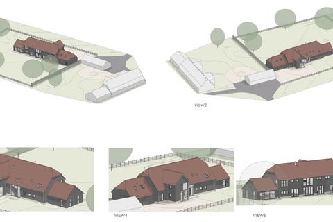 Land, in Bulding Plot South of Priors Court, £850,000