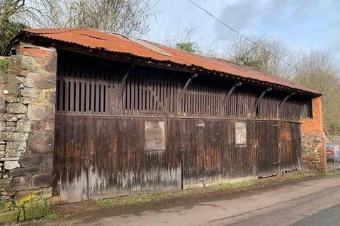 Land, in Barn and Land at Strathculm Lane, £95,000