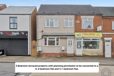 3 bed property, in 228 North Wingfield Road Grassmoor, £75,000