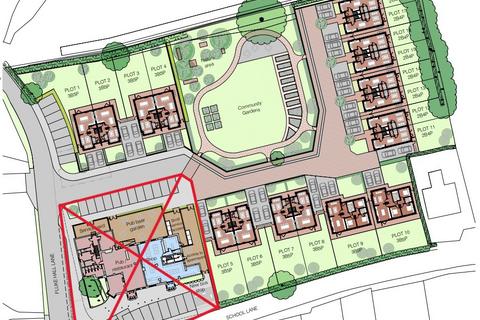 Land, in Land at rear of Former Golden Ball Hotel, £440,000