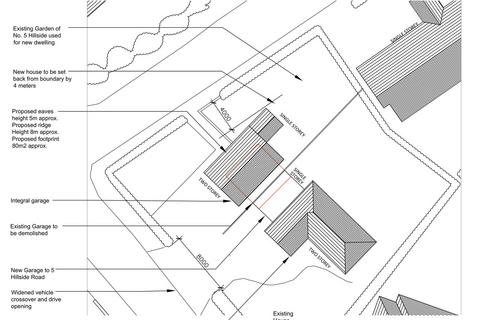 Land, in Building Plot, £125,000