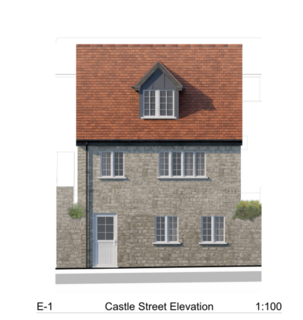 2 bed property, in Castle Street, £50,000