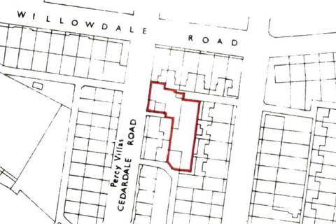 Land, in Cedardale Road, £100,000