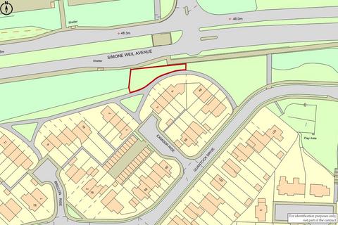Land, in Land to the Rear of 1 Cheviot Way, £5,000