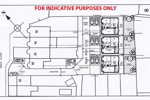 Land, in Rock Close, £200,000