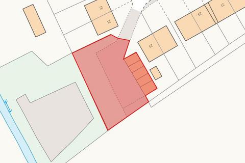 Land, in Johnson Crescent, £15,000