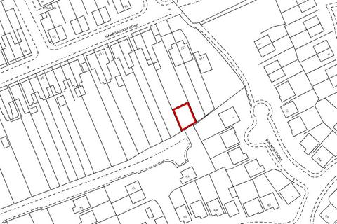 Land, in Harborough Road, £7,500