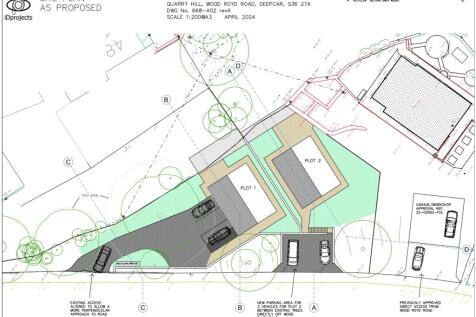 Land, in Wood Royd Road, £130,000
