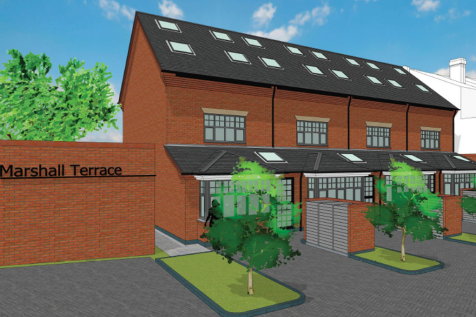 Land, in Marshall Street, £300,000