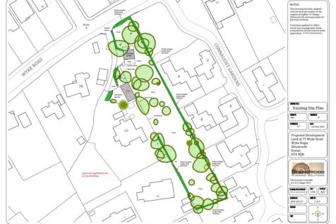Land, in Wyke Road, £700,000