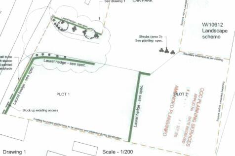 Land, in Adjacent to Cross Hands Hotel, £105,000