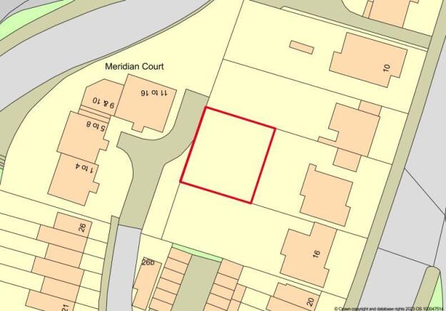 Land, in Land to the Rear of 14 Stafford Road, £25,000