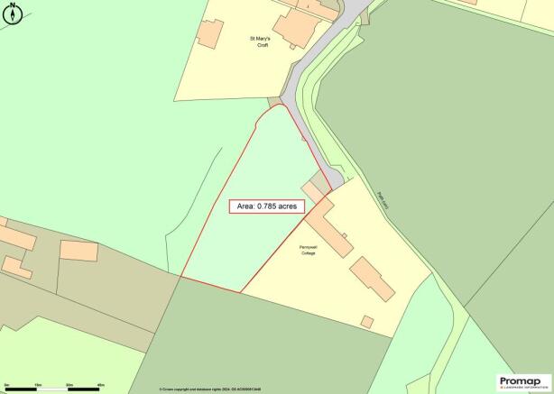Land, in Fortune Lane, £1,395,000