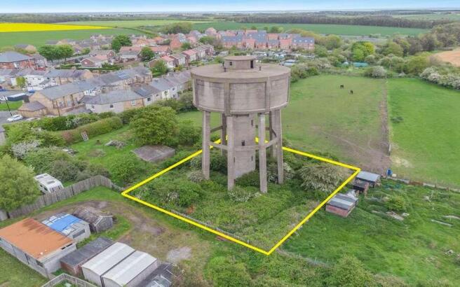 Land, in Broomhill Water Tower, £55,000