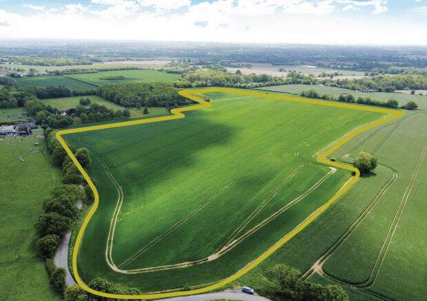 Land, in 38.34 acres of Land at Tey Road, £350,000