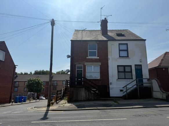 3 bed property, in 25A & 25B Normanton Spring Road, £45,000