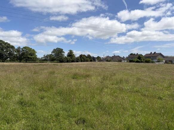 Land, in Llanyre, £120,000