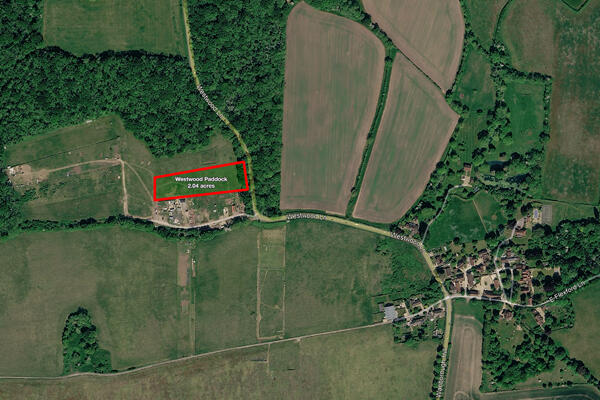 Land, in Westwood Paddock, £88,000