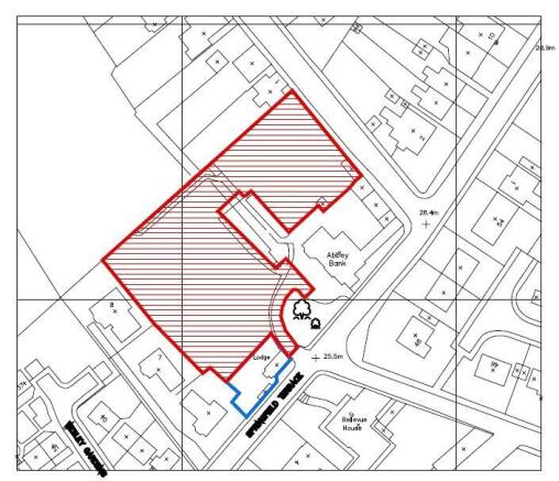 Land, in Springfield Terrace, £400,000
