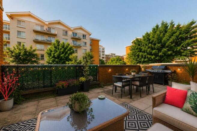 2 bed property, in Century Wharf, £220,000