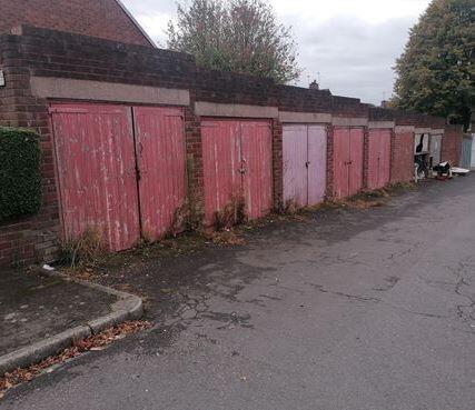 Land, in Garages site adjacent to, £39,000