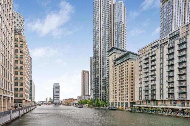 2 bed property, in South Quay Square, £650,000