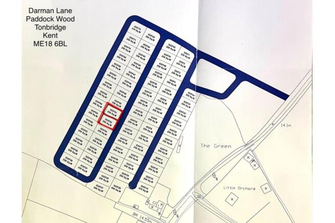 Land, in Land At Paddock Wood, £6,000