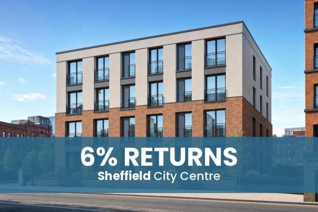 2 bed property, in Fully Managed S1 Sheffield City Centre Apartment – 6% Rental Yields | Hands Off Buy to Let Investment, £150,000