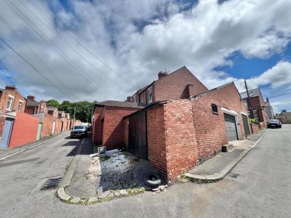 Land, in Garage at rear of Alexandra Terrace, £15,000