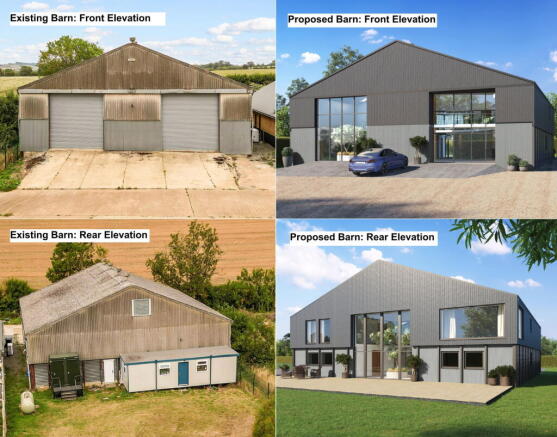 5 bed property, in The Drying Barn, £450,000