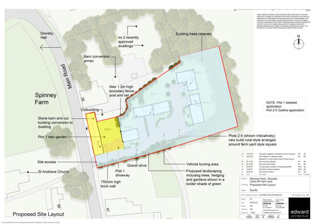 Land, in Barn Conversion, £125,000