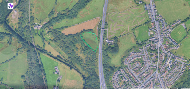 Land, in Land at Chatterton Hey, £40,000