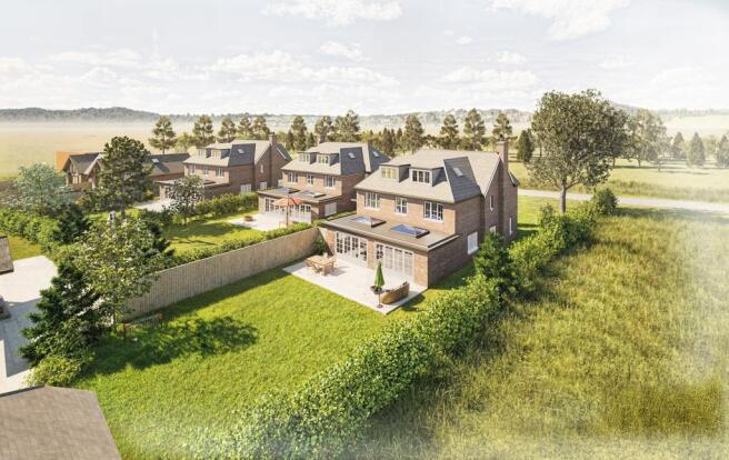 Land, in Meadow Way, £750,000