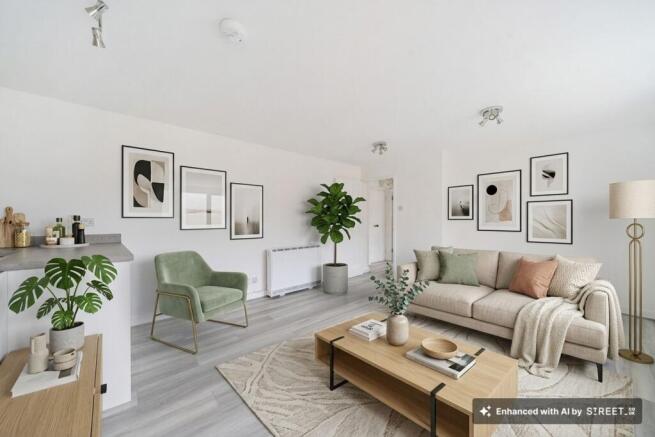 1 bed property, in John Silkin Lane, £275,000