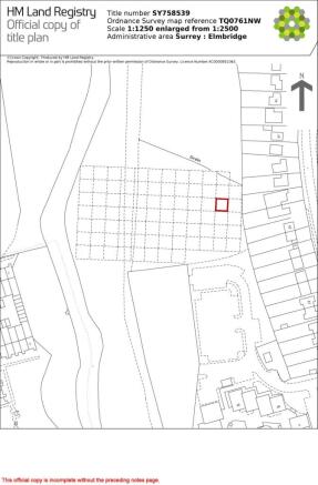 Land, in 11 x Individual Freehold Land Titles Offered As A Single Lot, £3,250