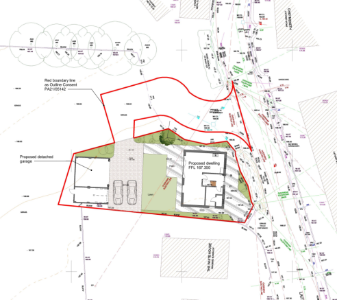 4 bed property, in Building Plot, £80,000